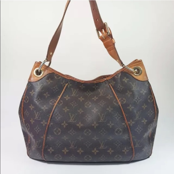 AUTH Louis Vuitton Tote bag Galliera PM Brown Monogram MI4028 On Sale Vintage LV - Picture 2 of 14